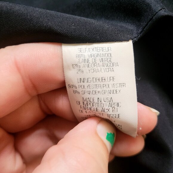 Theory Wool-Angora Galen Blazer, sz 00 - Picture 13 of 13